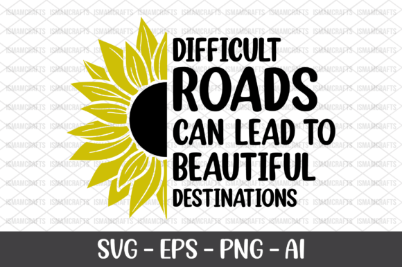 Difficult Roads Can Lead to Beautiful Graphics for Crafts