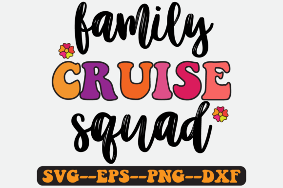 Family Cruise Squad Quote Retro Svg Review