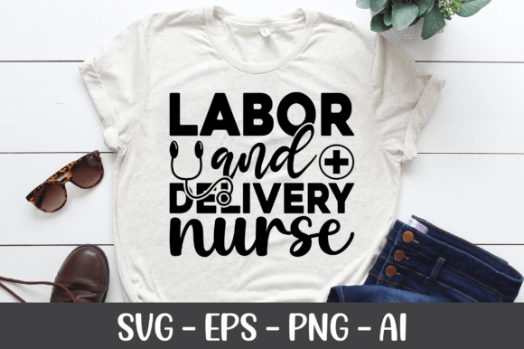 Labor and Delivery Nurse SVG: Graphics for Crafts