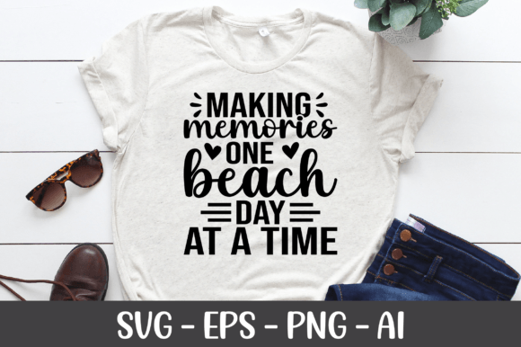 Making Memories One Beach Day at a Time: Graphics for Crafts